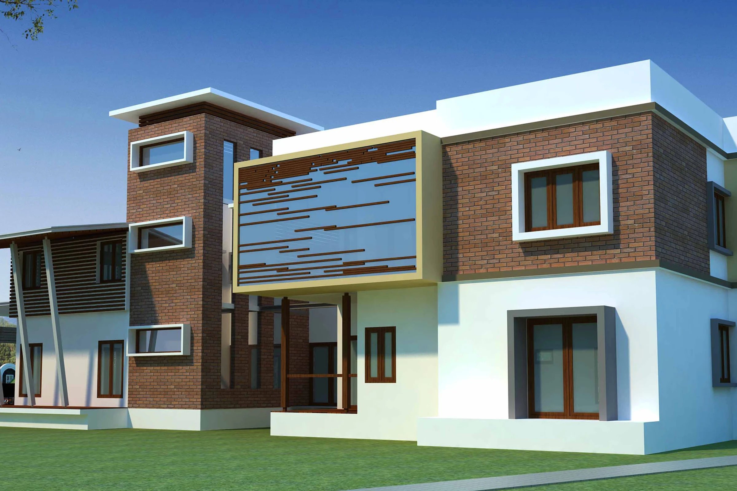 Chowdary Manzil luxury residence by Unitz Dezignz