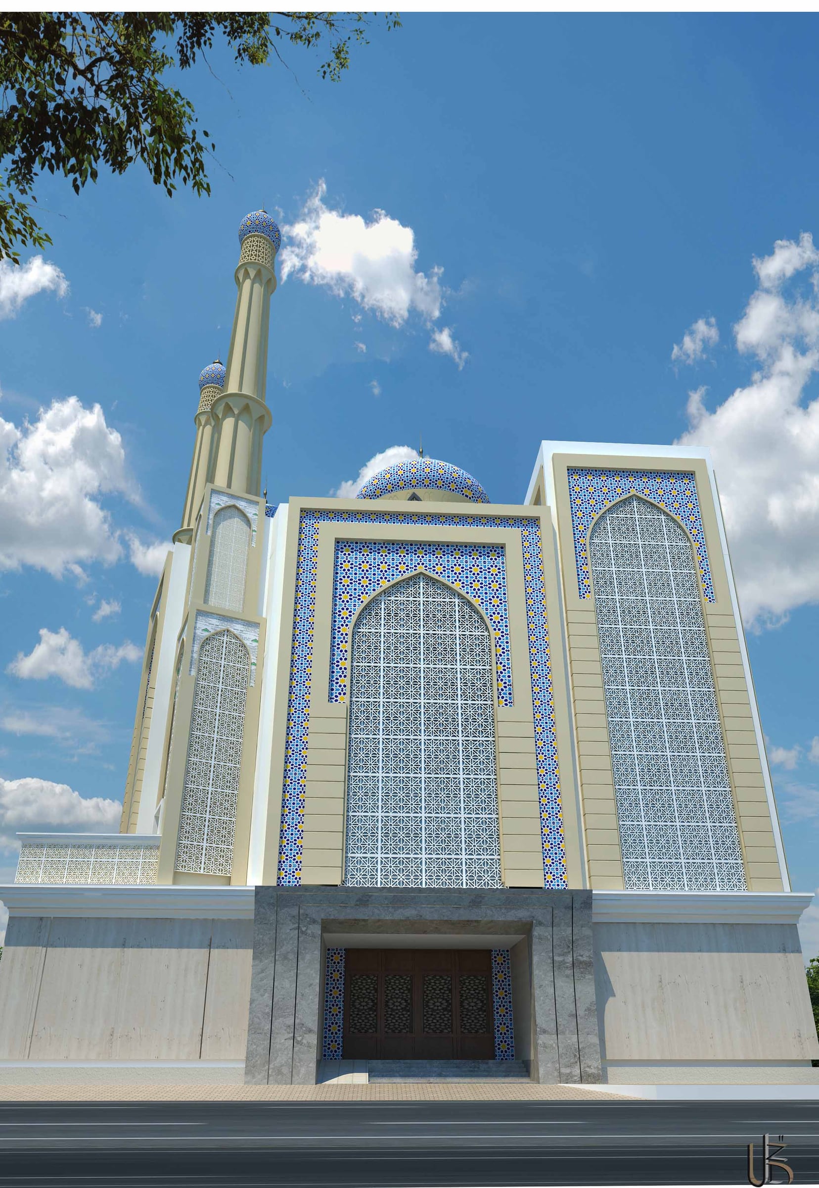 Masjid E Farooq - Unitz Dezignz