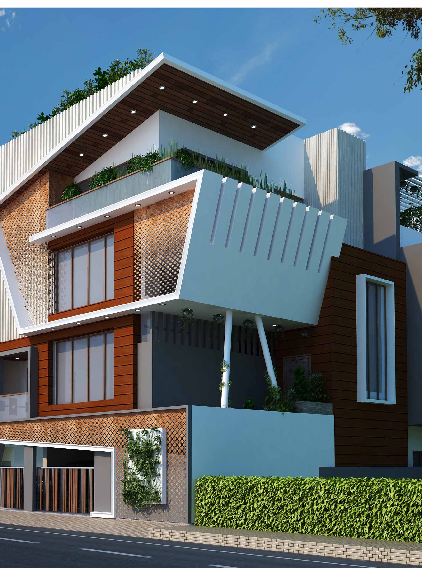 Shantinagar Residence - Unitz Dezignz